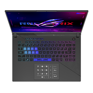 Asus ROG Strix G16, 16'', 2.5K, 240 Hz, 16 GB, 1 TB, RTX 4060, ENG, pelēka - Portatīvais dators