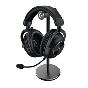 Logitech G PRO X 2 + Stand, melna - Bezvadu austiņas ar mikrofonu 991-000550