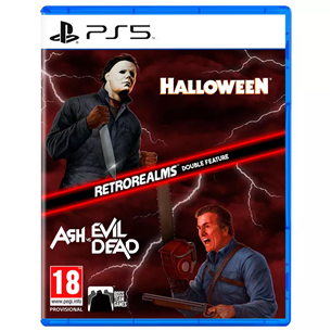 Halloween & Ash vs. Evil Dead Retro Realms, PlayStation 5 - Game 5056635610621