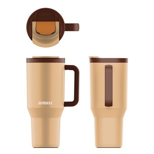 Kambukka Rio Tumbler, 950 ml, Almond Dream, brūna - Termokrūze 11-08001