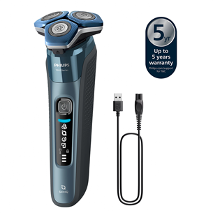 Philips Shaver 7000, Wet & Dry, zila - Skuveklis