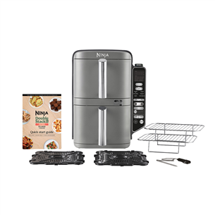 Ninja Double Stack XL 9.5L, 2470 W, grey -  Air Fryer + probe