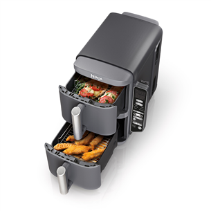 Ninja Double Stack XL 9.5L, 2470 W, grey -  Air Fryer + probe