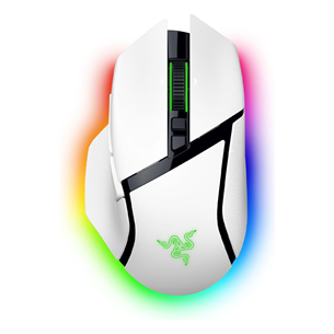 Razer Basilisk V3 Pro 35K, balta - Bezvadu datorpele RZ01-05240200-R3G1