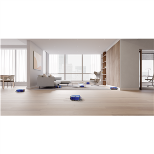 Dyson 360 Vis Nav, синий/никель - Робот-пылесос