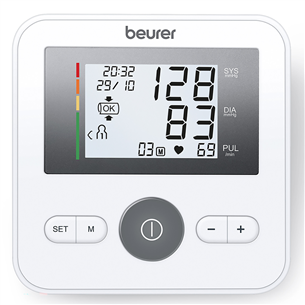 Beurer, white - Blood pressure monitor