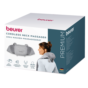 Beurer, gray - Cordless neck massager