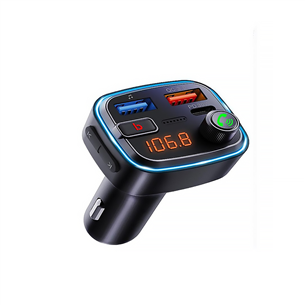 Kenner FT-627, Bluetooth, USB-C, USB QC 3.0, melna - FM modulators FT627