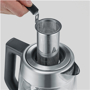 Severin, 1.7 L, 3000 W, clear/inox - Kettle