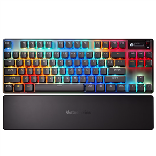 Steelseries Apex Pro TKL Wireless Gen 3, SWE, melna - Bezvadu klaviatūra