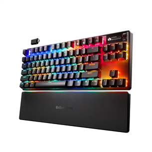 Steelseries Apex Pro TKL Wireless Gen 3, SWE, melna - Bezvadu klaviatūra