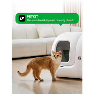 Petkit Pura MAX 2, 7 л, белый - Самоочищающийся кошачий туалет