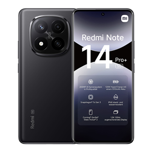 Xiaomi Redmi Note 14 Pro+ 5G, melna - Viedtālrunis 60133