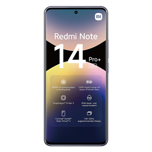 Xiaomi Redmi Note 14 Pro+ 5G, lillā - Viedtālrunis