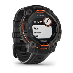 Garmin Instinct 3 Solar, 45 mm, melna - Viedpulkstenis