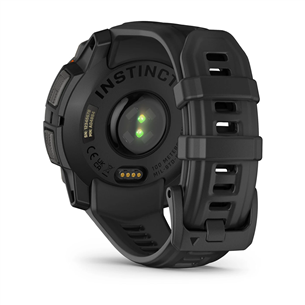 Garmin Instinct 3 Solar, 45 mm, melna - Viedpulkstenis