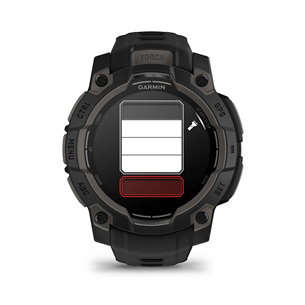 Garmin Instinct 3 AMOLED, 45 mm, melna - Viedpulkstenis