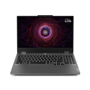 Lenovo LOQ 15IARP9, 15,6'', 144 Hz, Ryzen 7, 24 GB, 1 TB, RTX 4070, luna grey - Notebook 83JC00DLLT