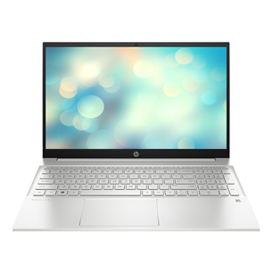 HP Pavilion Laptop 15, 15,6'', Ryzen 5, 16 GB. 512 GB. sudraba - Portatīvais dators A08SLEA