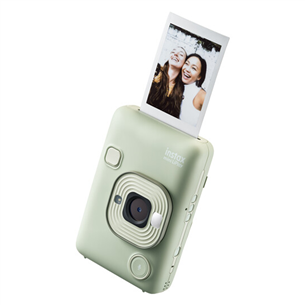 Fuji Instax Mini LiPlay, zaļa - Momentfoto kamera