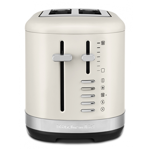 KitchenAid, 980 W, Porcelain, white - Toaster