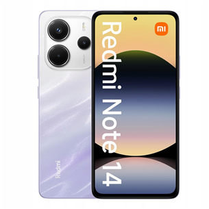 Xiaomi Redmi Note 14, 6 GB, 128 GB, lillā - Viedtālrunis