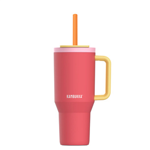 Kambukka Rio Tumbler, 950 ml, Pink Papaya, sarkana/dzeltena - Termokrūze