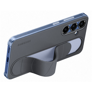 Samsung Standing Grip Case, Galaxy S25, melna - Apvalks viedtālrunim