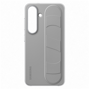 Samsung Standing Grip Case, Galaxy S25, серый - Чехол