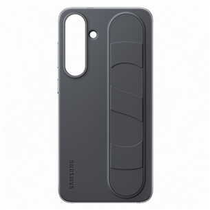 Samsung Standing Grip Case, Galaxy S25+, melna - Apvalks viedtālrunim