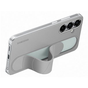 Samsung Standing Grip Case, Galaxy S25+, pelēka - Apvalks viedtālrunim