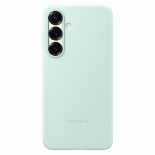 Samsung Silicone Case, Galaxy S25+, светло-зеленый - Чехол EF-PS936CMEGWW