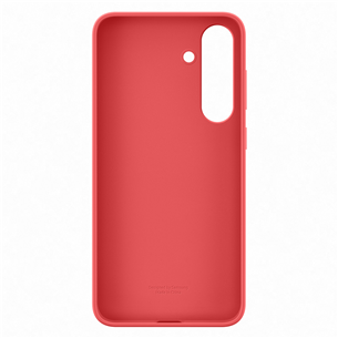 Samsung Silicone Case, Galaxy S25+, sarkana - Apvalks viedtālrunim