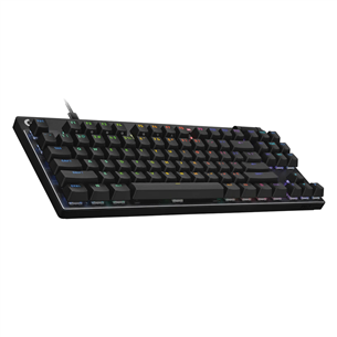 Logitech Pro X TKL Rapid, SWE, черный - Клавиатура