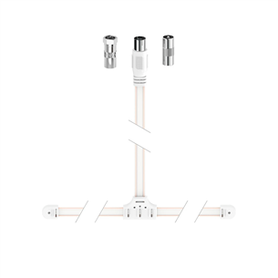 Hama DAB+ / FM Dipole Antenna, balta - Antena 00205283