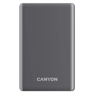 Canyon OnCharge 510 Slim Magsafe, 10000 mAh, wireless charging, USB-C, dark gray - Powerbank CNS-CPB510DG