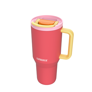 Kambukka Rio Tumbler, 950 ml, Pink Papaya, sarkana/dzeltena - Termokrūze