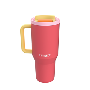 Kambukka Rio Tumbler, 950 ml, Pink Papaya, sarkana/dzeltena - Termokrūze