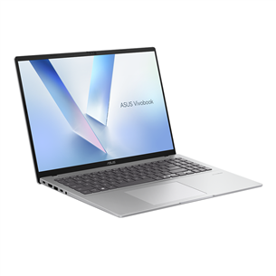 Asus Vivobook 16, 16'', WUXGA, Ryzen AI 5, 16 GB, 512 GB, ENG, sudraba - Portatīvais dators