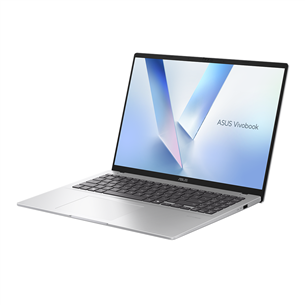 Asus Vivobook 16, 16'', WUXGA, Ryzen AI 5, 16 GB, 512 GB, ENG, sudraba - Portatīvais dators