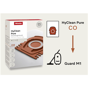 Miele HyClean Pure CO, 4 pcs - Dust bags