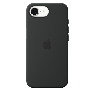 Apple Silicone Case, iPhone 16e, черный - Чехол