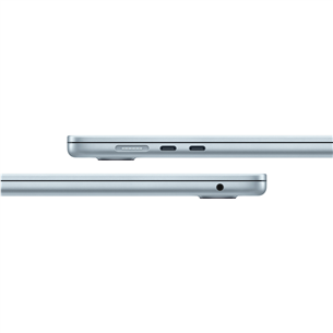 Apple MacBook Air 15 (2025), M4, 10C/10C, 16 GB, 256 GB, ENG, zila - Portatīvais dators