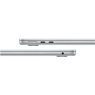 Apple MacBook Air 13 (2025), M4, 10C/8C, 16 GB, 256 GB, SWE, sudraba - Portatīvais dators