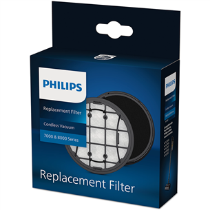 Philips, 7000/8000 Series Cordless vacuum - Replacement filter XV1681/01