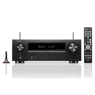 Denon AVR-X1700H, 7.2, 8K, HEOS, HDMI 2.1, melna - Resīveris