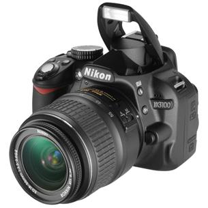 DSLR camera D3100 + 18-55 mm lens, Nikon