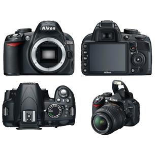 Digitālā spoguļkamera D3100 + 18-55 mm lens, Nikon