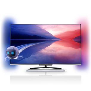 3D 47" Full HD LED LCD TV, Philips / Smart TV