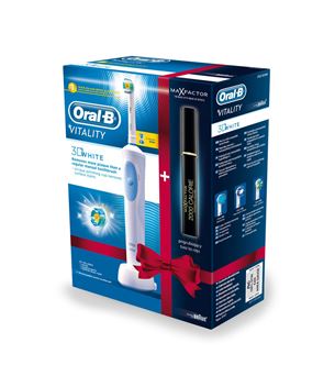 Zobu birste Oral-B Vitality 3D White, Braun